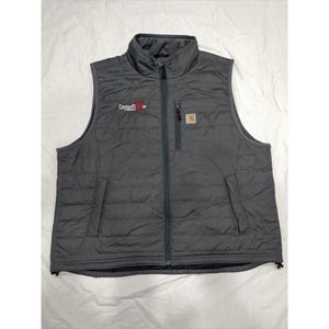 Carhartt Men's Rain Defender Cordura Fabric CO. LOGO Vest 102286-029 Size 2XL